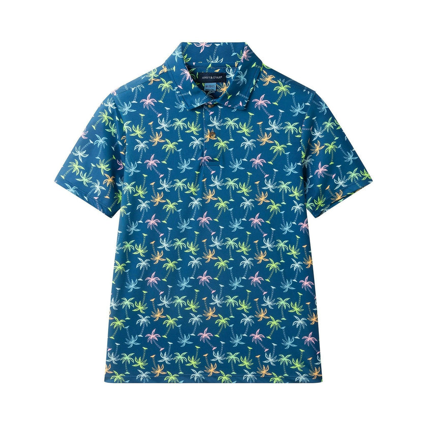 Tween Boys Short Sleeve Polo | Island Palms
