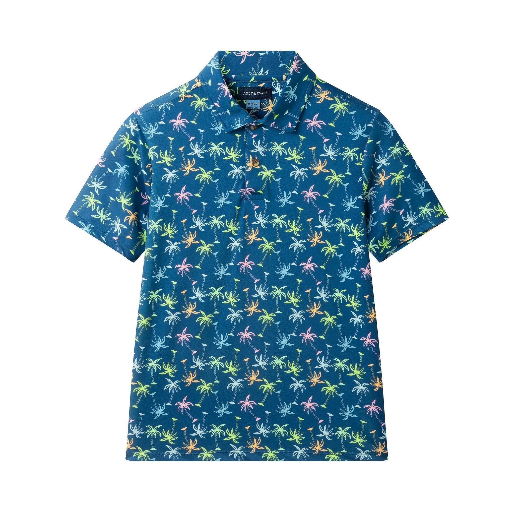 Tween Boys Short Sleeve Polo | Island Palms