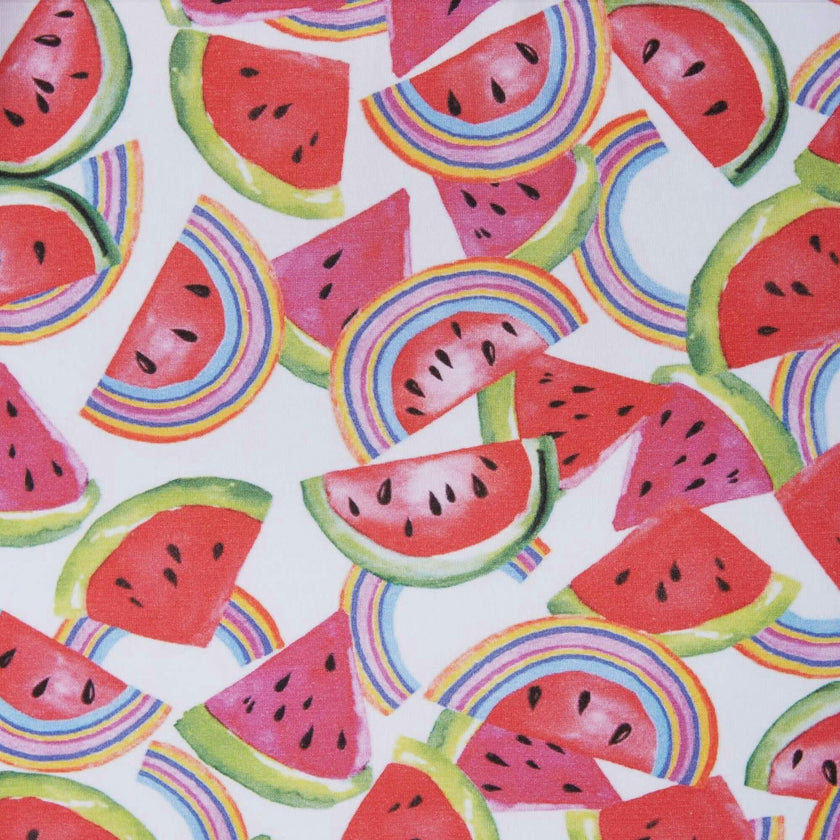 Girls All Jersey Dress | Watermelon & Rainbows
