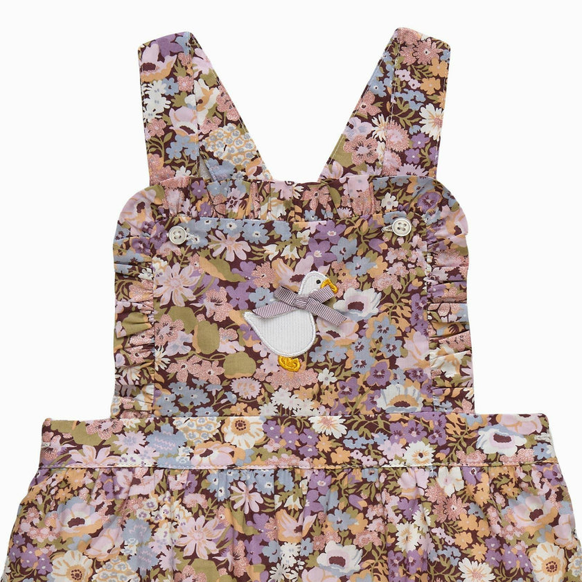 Baby Thorpe Frilly Duck Overalls
