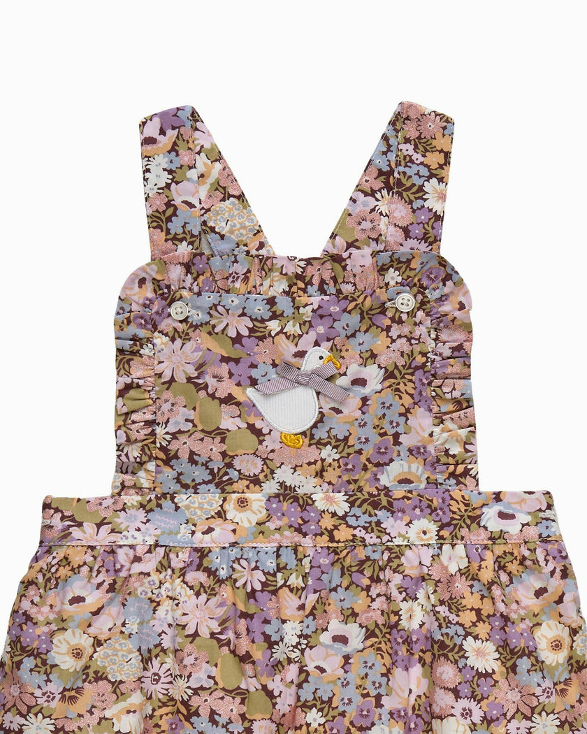 Baby Thorpe Frilly Duck Overalls