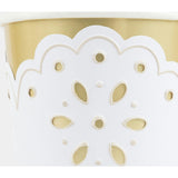 Broderie Anglaise Lace White Cups