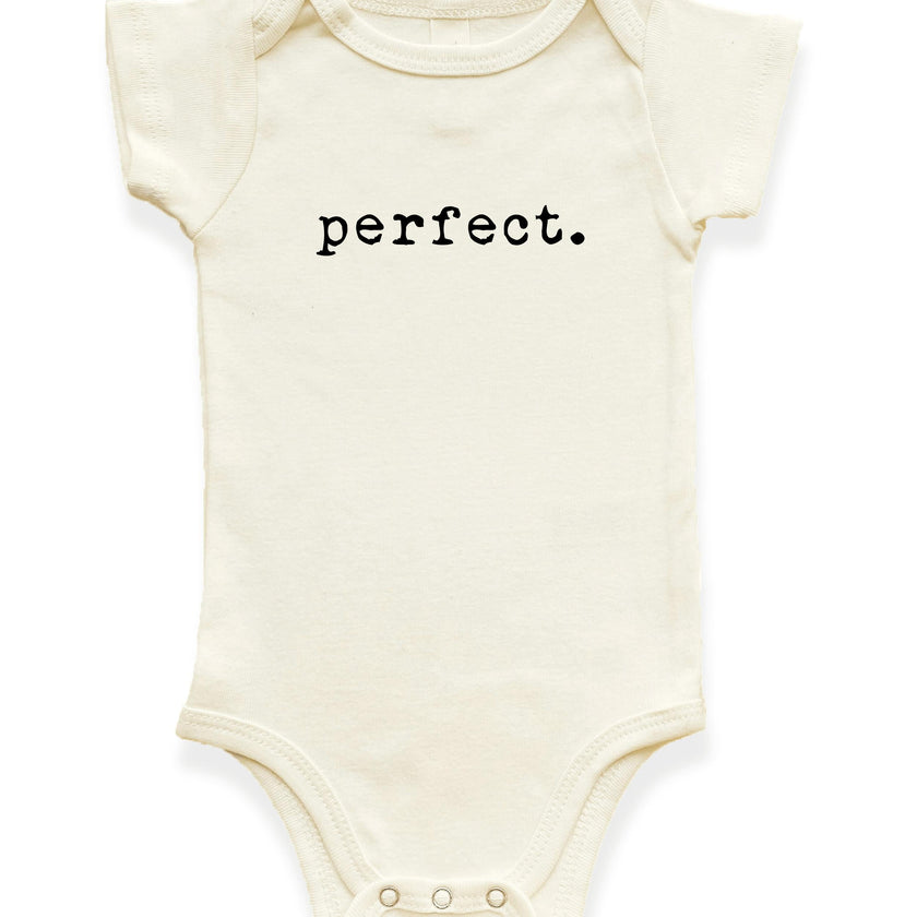 Perfect Organic Cotton Baby Bodysuit