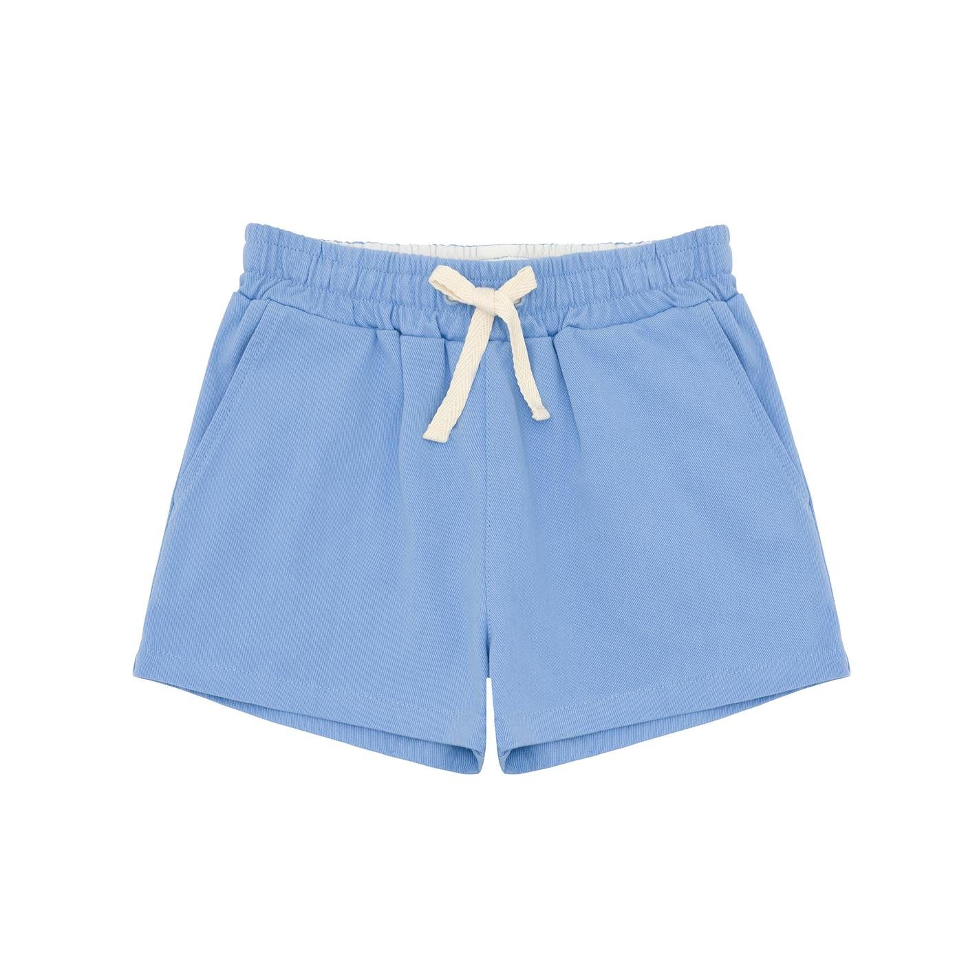 boys clearwater blue ultra-soft twill shorts