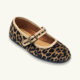 Isa Velvet Mary Jane | Leopard
