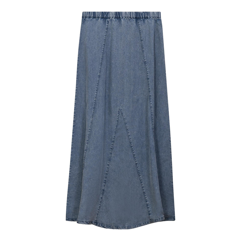 Denim Midi Skirt