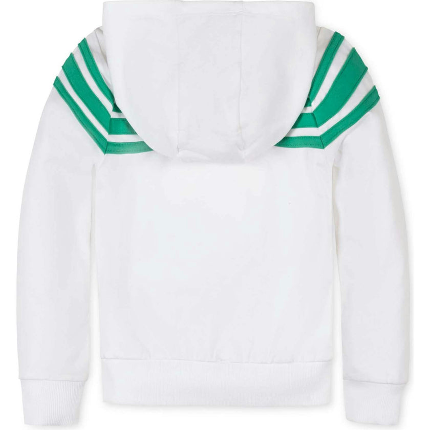 Organic French Terry Hoodie, White