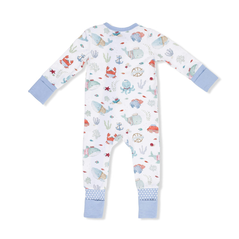 Sailor Sea Creatures - Convertible Romper