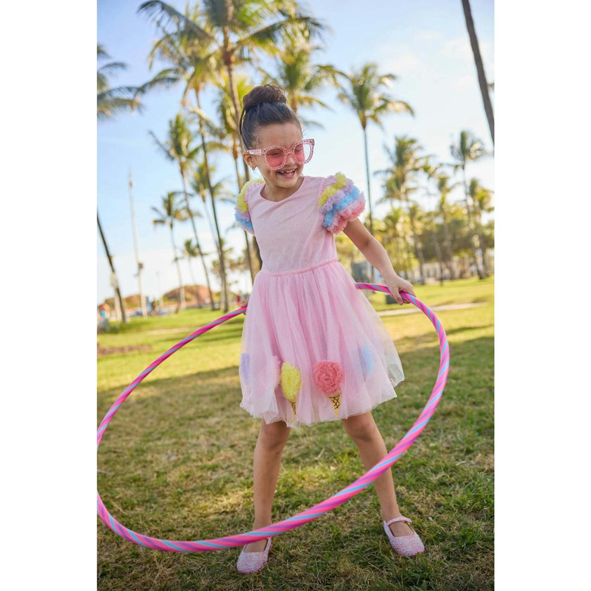 Ice Cream Shimmer Tulle Dress