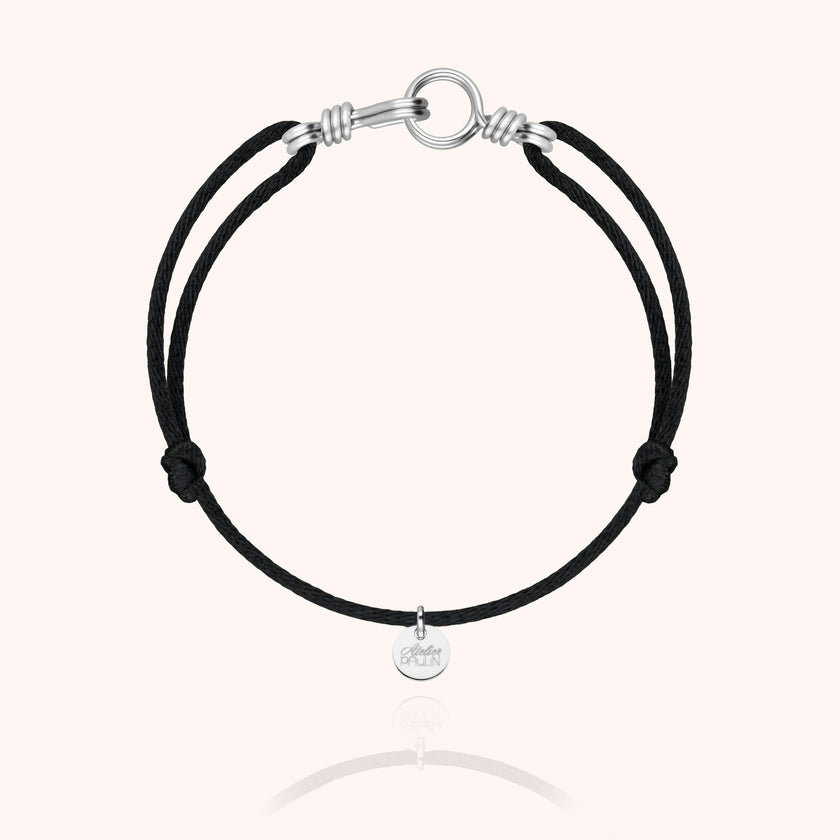 Women's Cord Bracelet, Silver 925