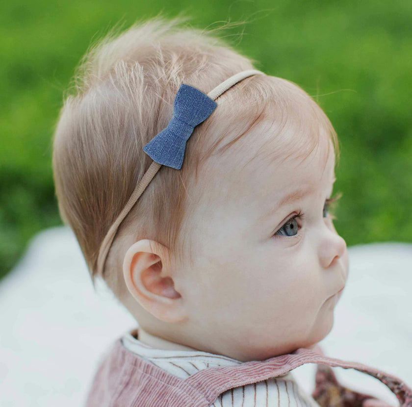 LuluLuvs Itty Bitty Bow Baby Headbands