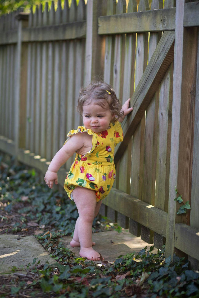 Bubble Romper in Farmer’s Market