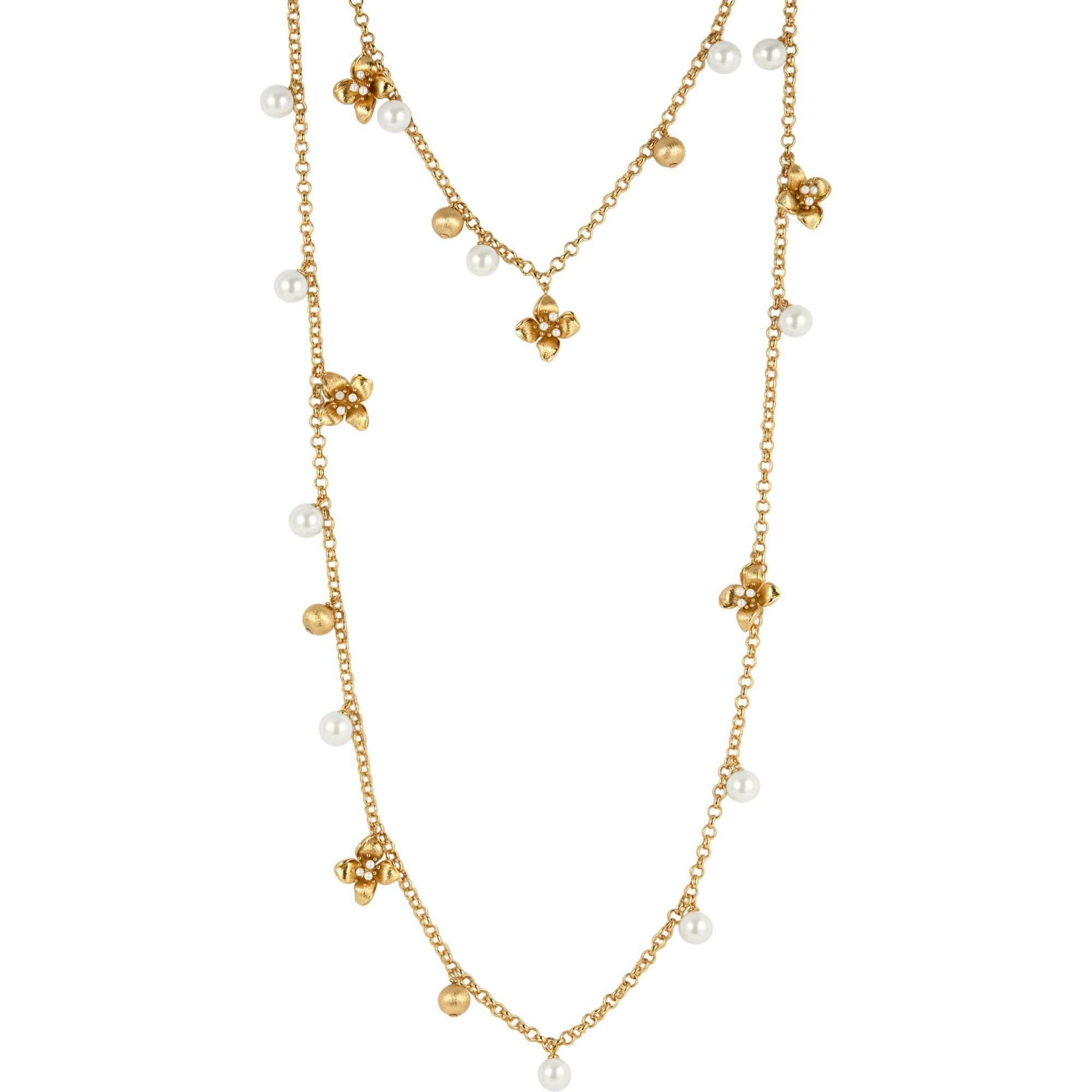 Iris Blossom Necklace