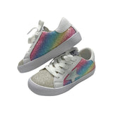Shimmer Rainbow Star Sneakers