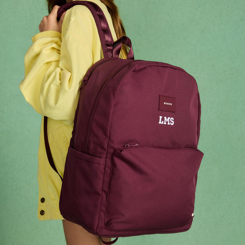 Reed Backpack, Burgundy