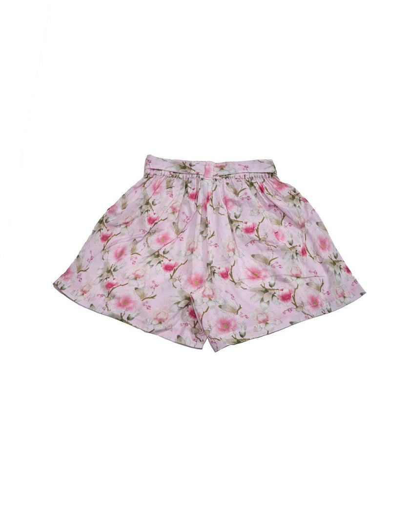 Cotton Shorts with Pocket