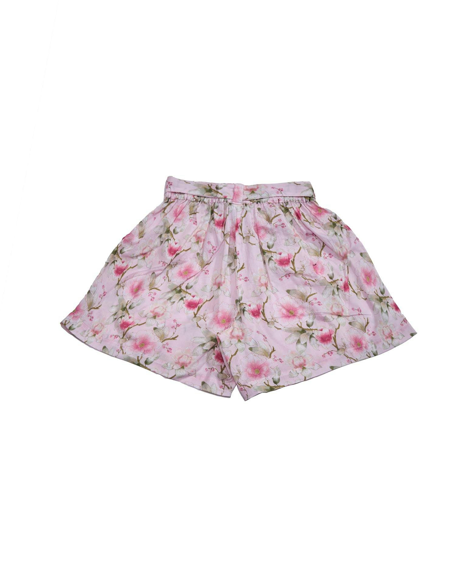 Cotton Shorts with Pocket