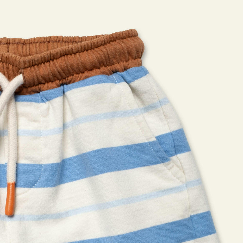 Blue Stripe Short