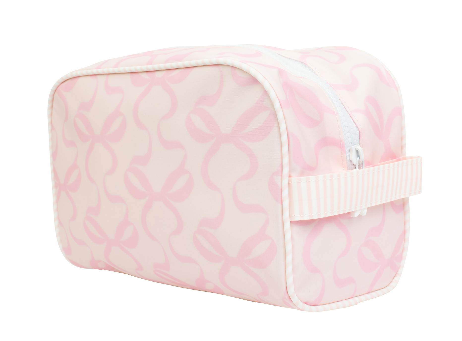 The Dopp Kit in Bows on Pink