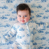 Hudson Footie Zippered One Piece