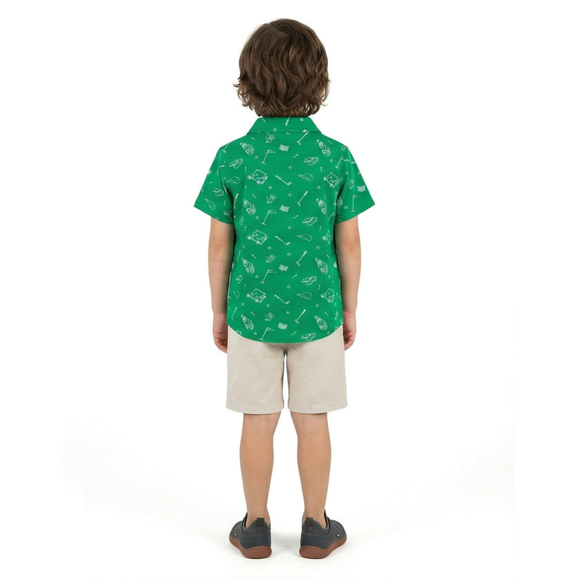 Boys Knit Buttondown | Gone Golfing