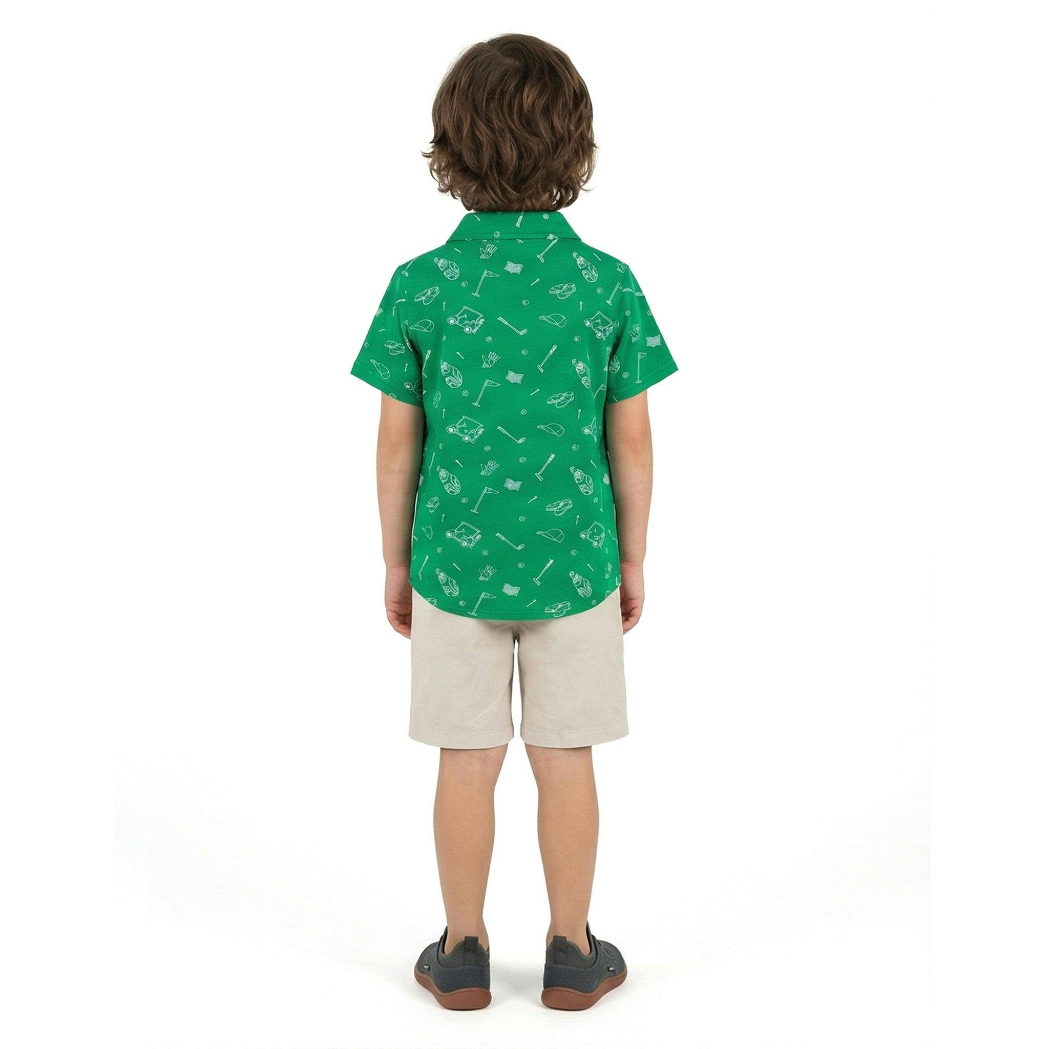 Boys Knit Buttondown | Gone Golfing