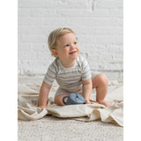 2-Piece Short Sleeve Jammie Set Wave Stripe / Rain