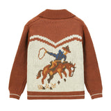 YEEHAW cowboy cardigan