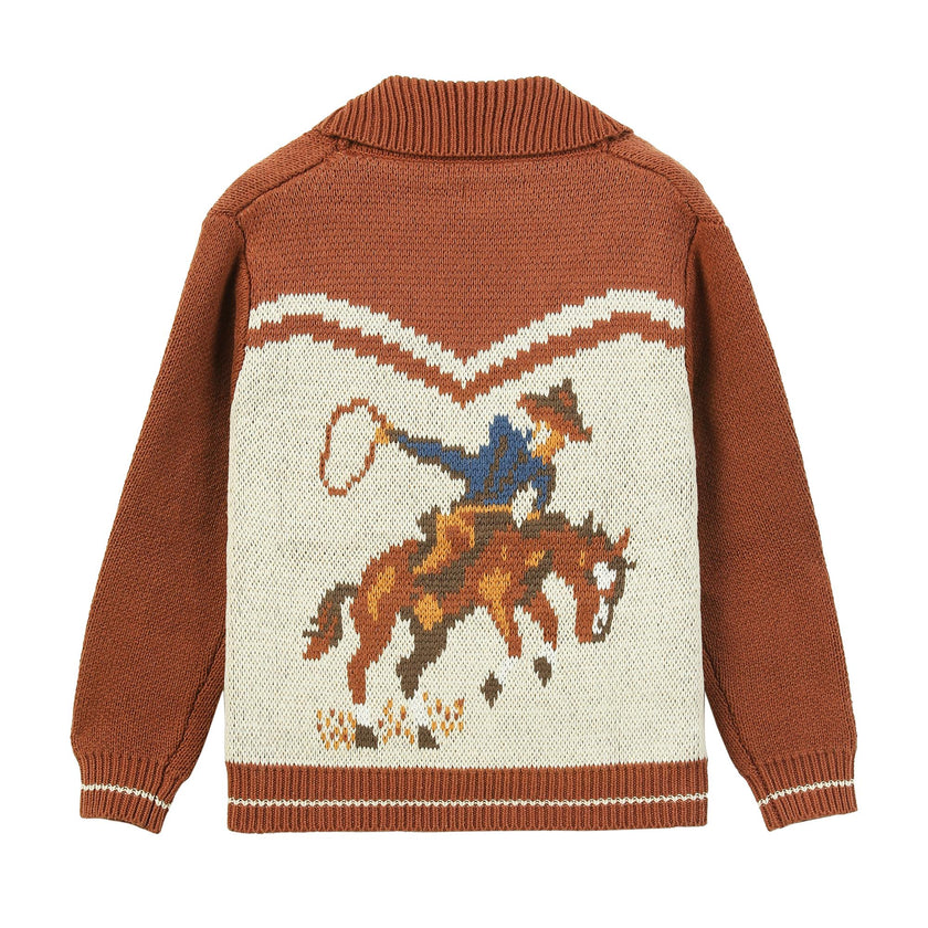 YEEHAW cowboy cardigan