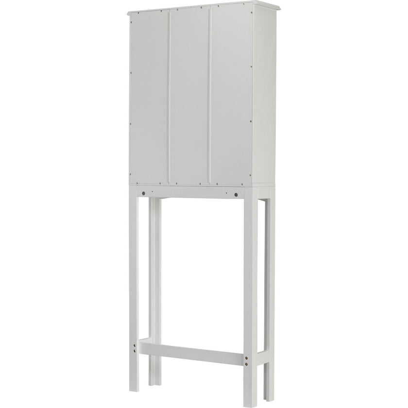 Louis Wooden Space Saver with Shutter Style Doors