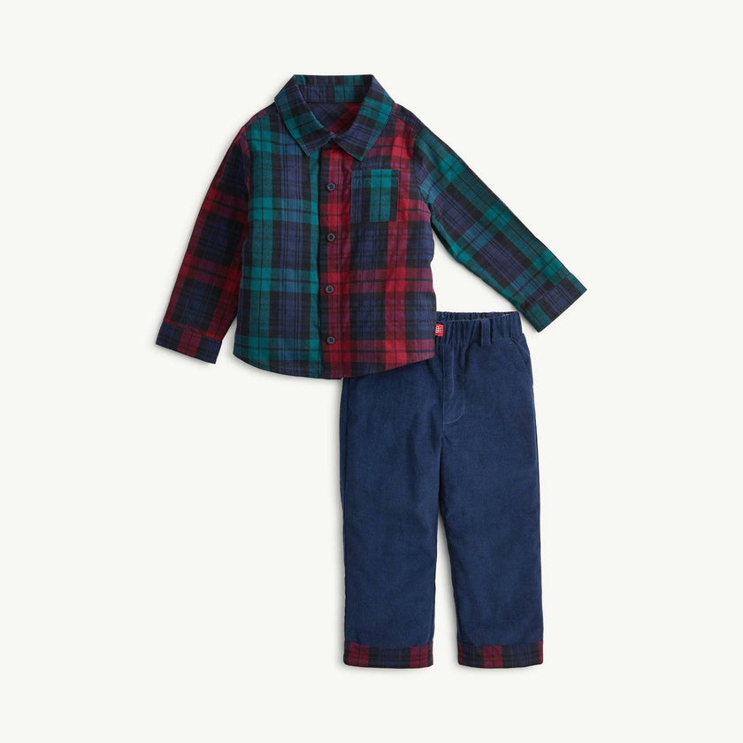 Magnetic Button Down & Pants Set