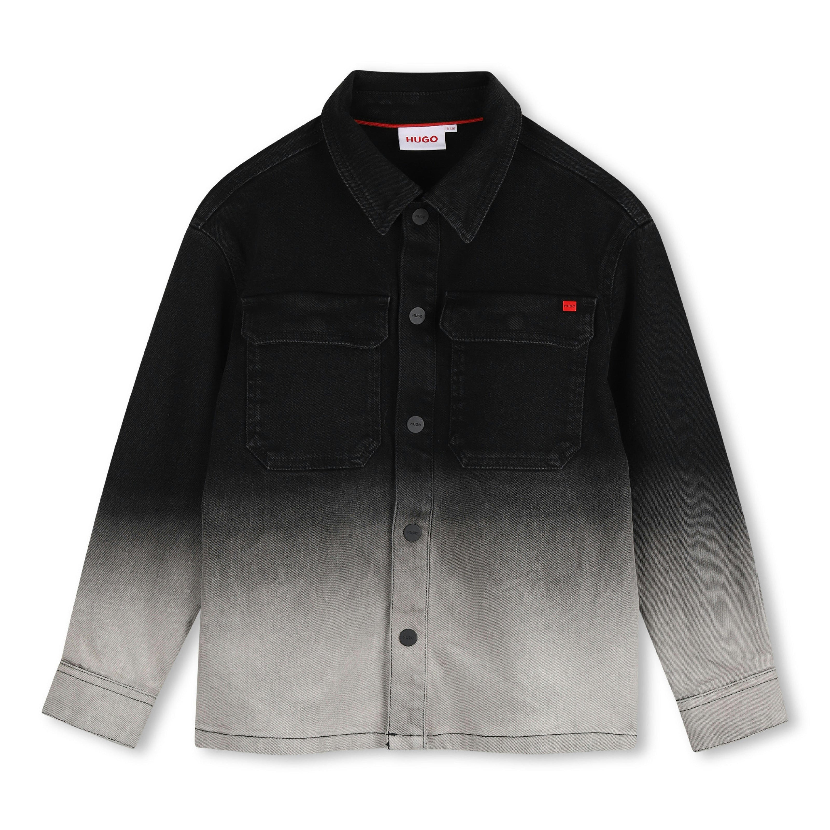 Gradient Denim Overshirt
