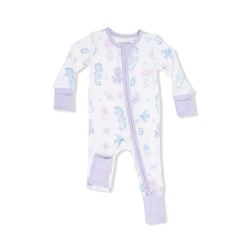 Floral Sea Creatures - Convertible Romper