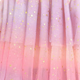 Pink Lysette Glitter Tier Dress