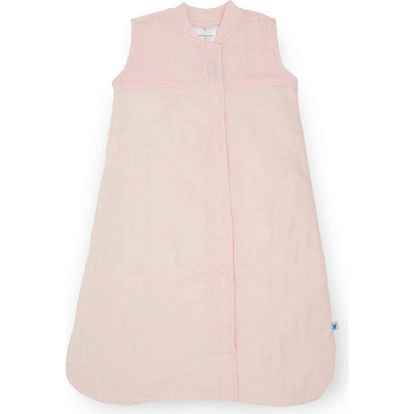 Cotton Muslin Quilted Sleep Bag - Light Pink