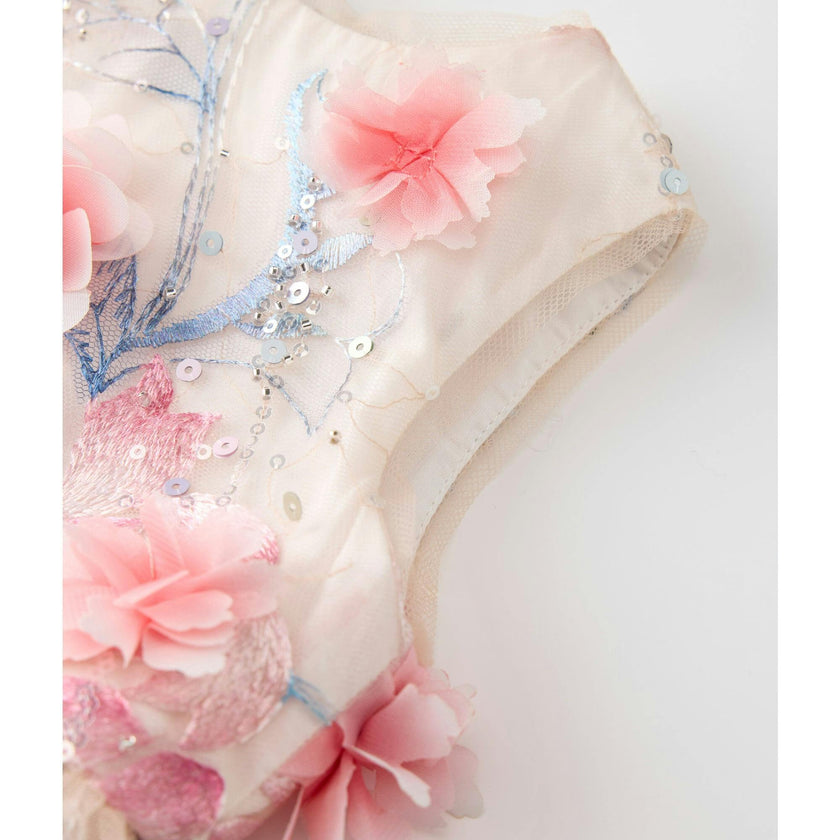 Rosalia Embroidered Mini Dress (Baby)