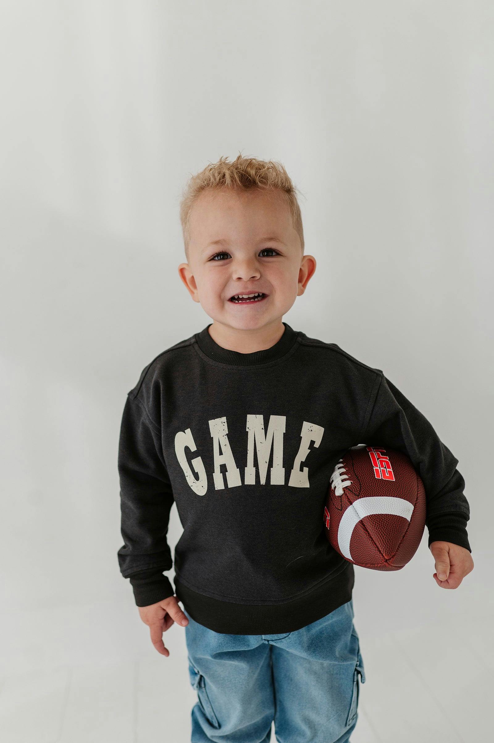 Boys Boxy Sweatshirt in Game