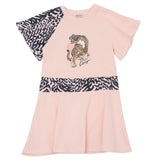 Pink Tiger Print Dress