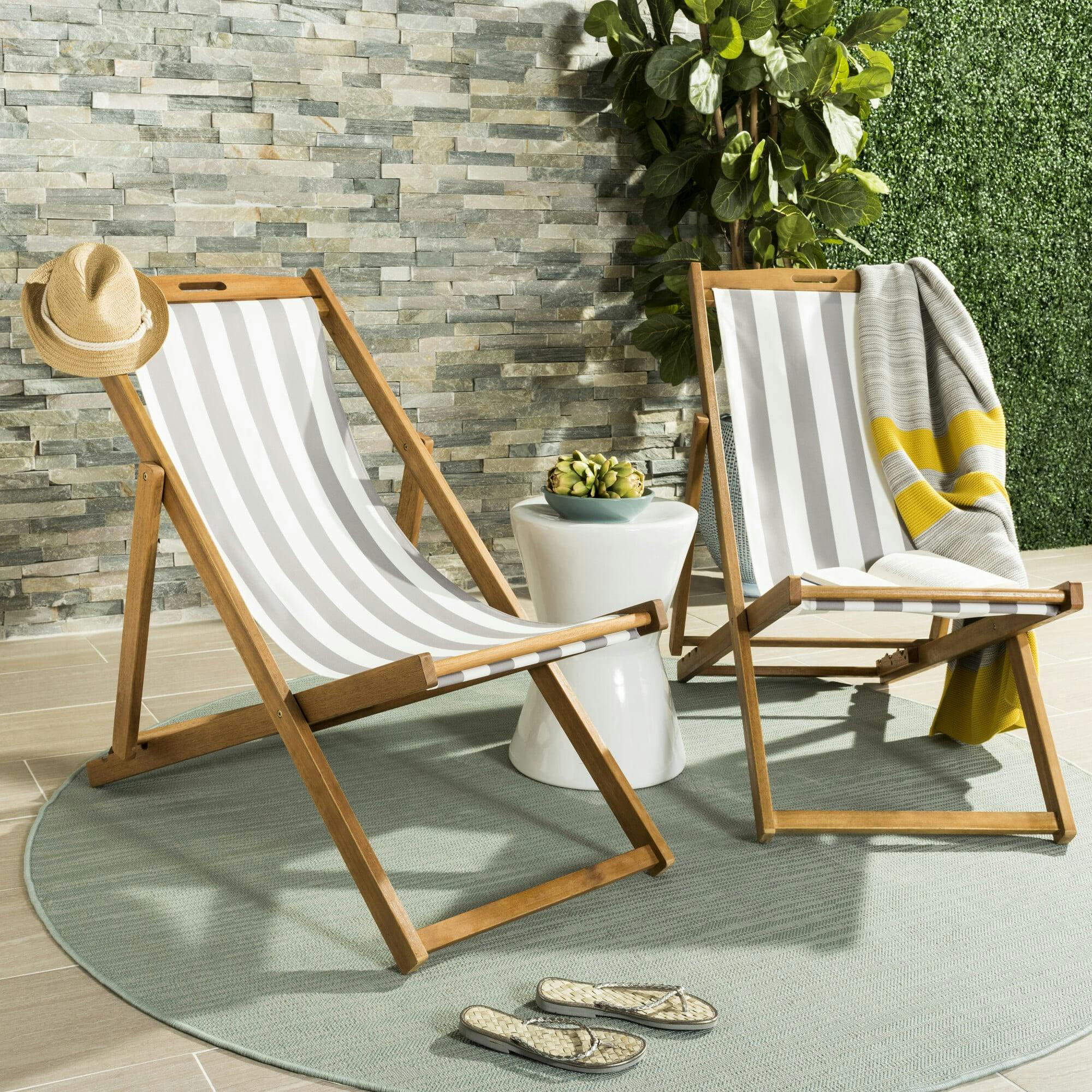 Set of 2 Loren Foldable Sling Chairs