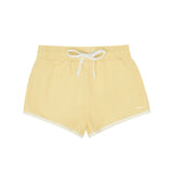 boys buttercream stripe boardie