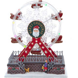Battery Operated Musical Animated Santa Ferris Wheel