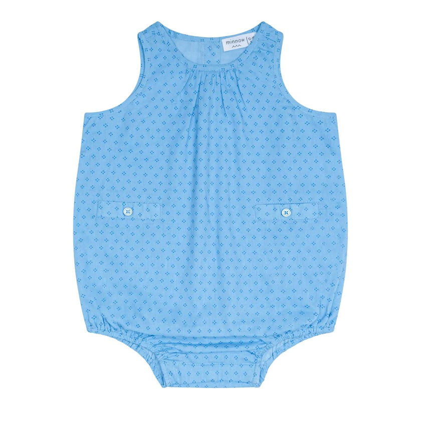 baby le marin dot bubble romper
