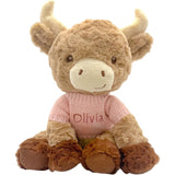 Personalized Harriet Highland Welcome Baby Hamper