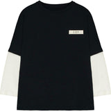Soft T-shirt Black & Cream