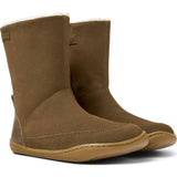 Peu Cami Seude Leather Nubuck Boots, Brown