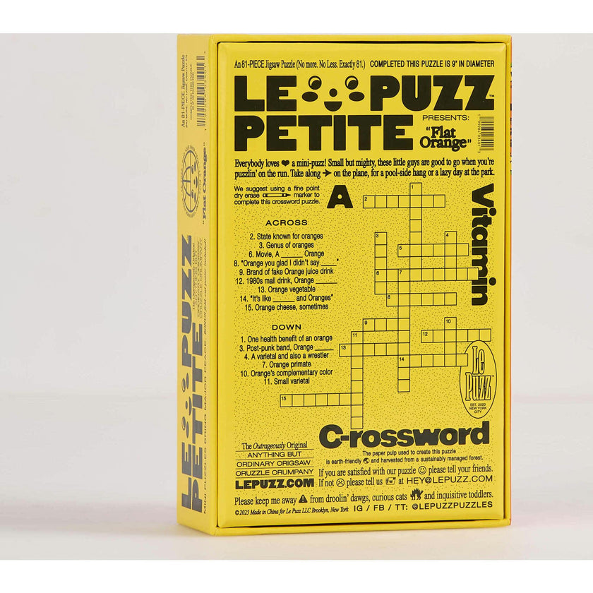 Flat Orange Puzzle
