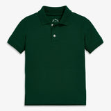 Kids short sleeve pique polo
