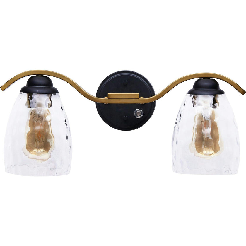 Heidi Dimmable 2-Light Bathroom Vanity Light
