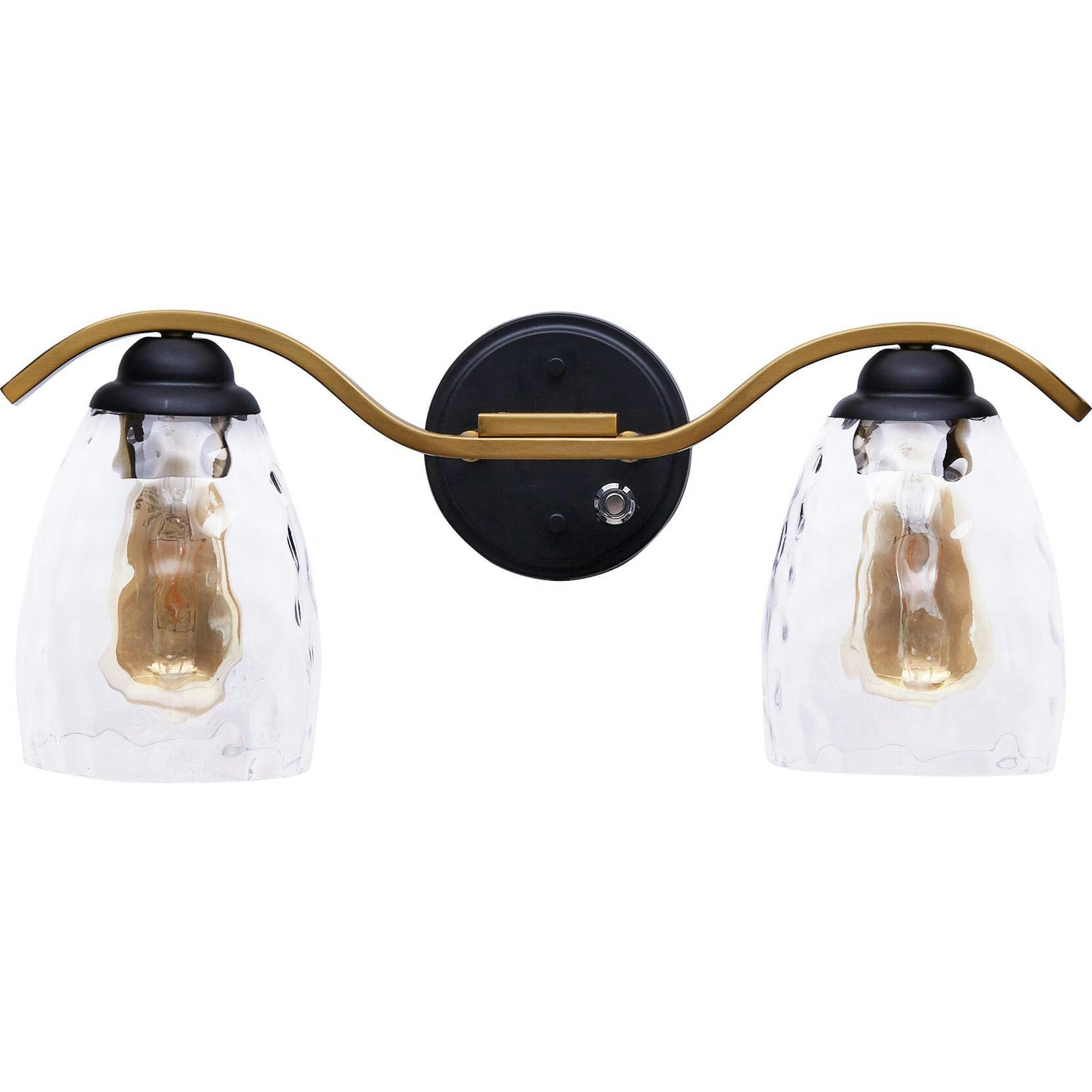 Heidi Dimmable 2-Light Bathroom Vanity Light
