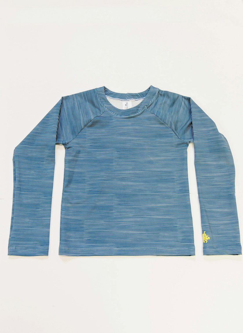 Rashguard Swim Shirt - Sailor Navy Stripe